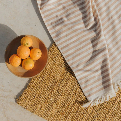 Torres Novas Barra Beach Towels - Beige