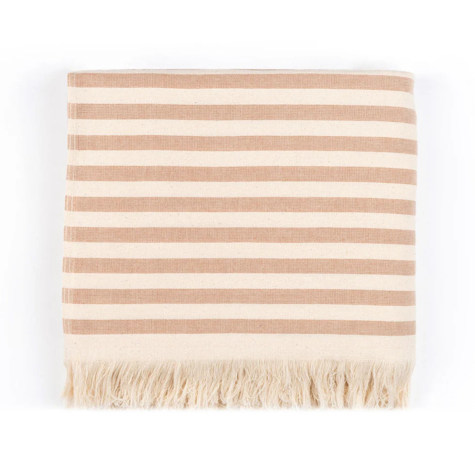 Torres Novas Barra Beach Towels - Beige