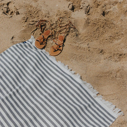 Torres Novas Barra Beach Towels - Black