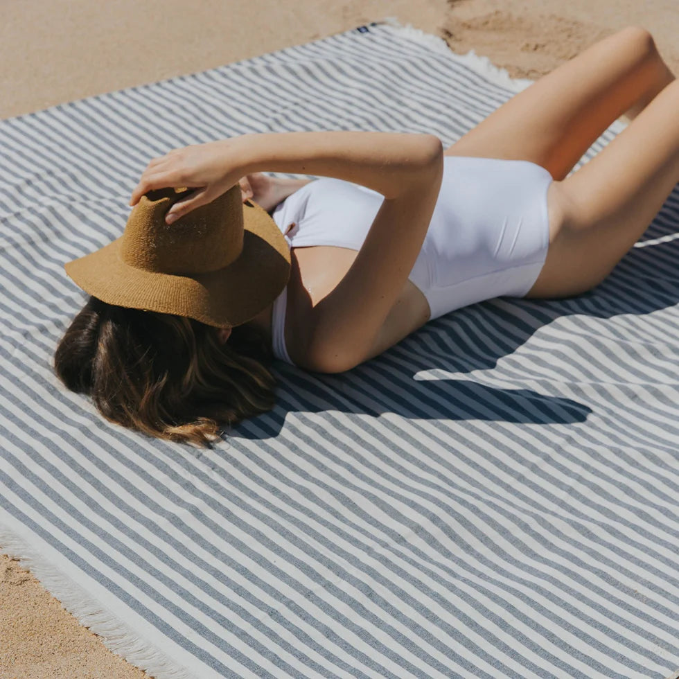 Torres Novas Barra Beach Towels - Blue