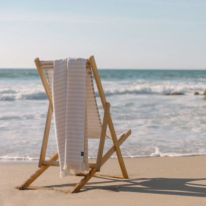 Torres Novas Barra Beach Towels - White