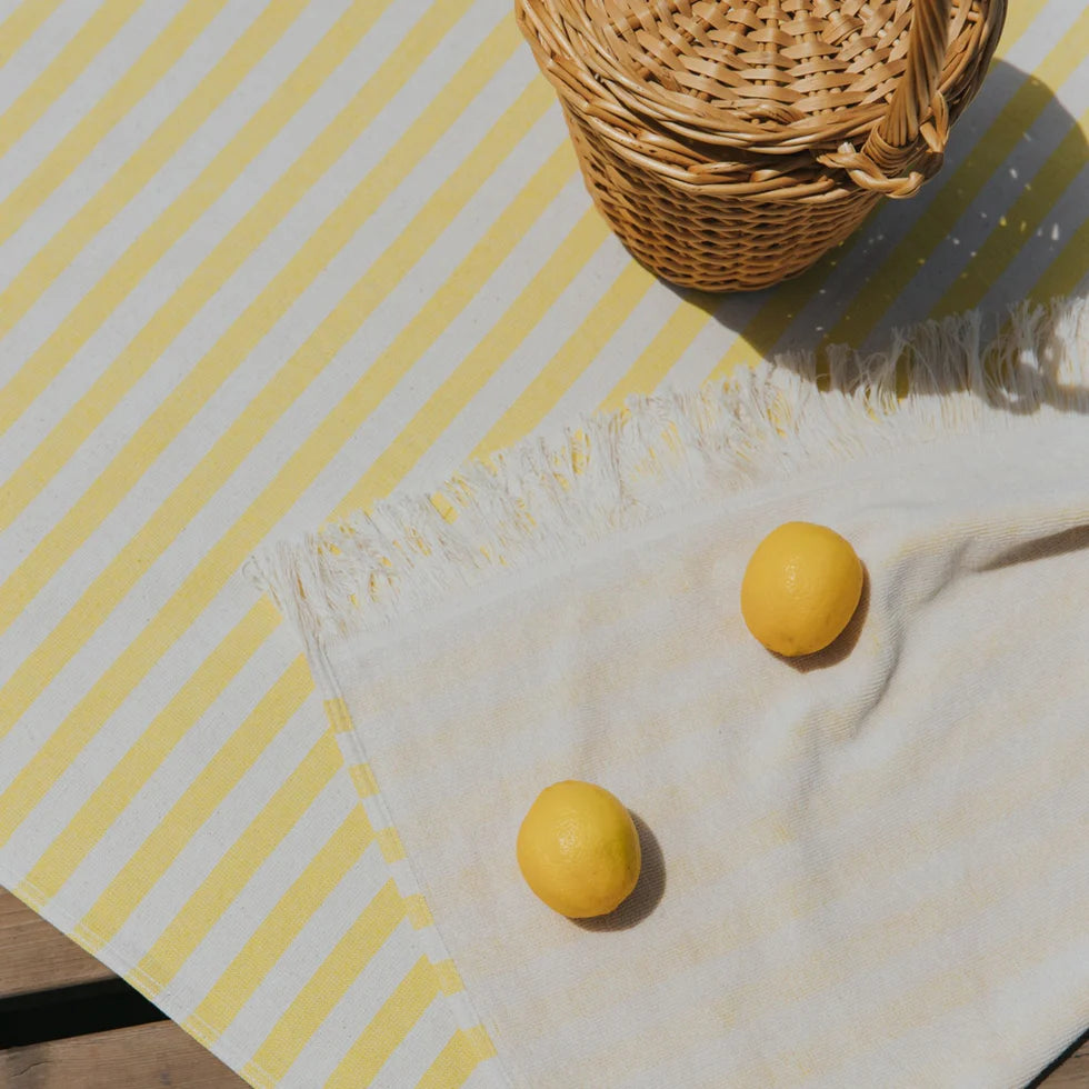 Torres Novas Barra Beach Towels - Yellow