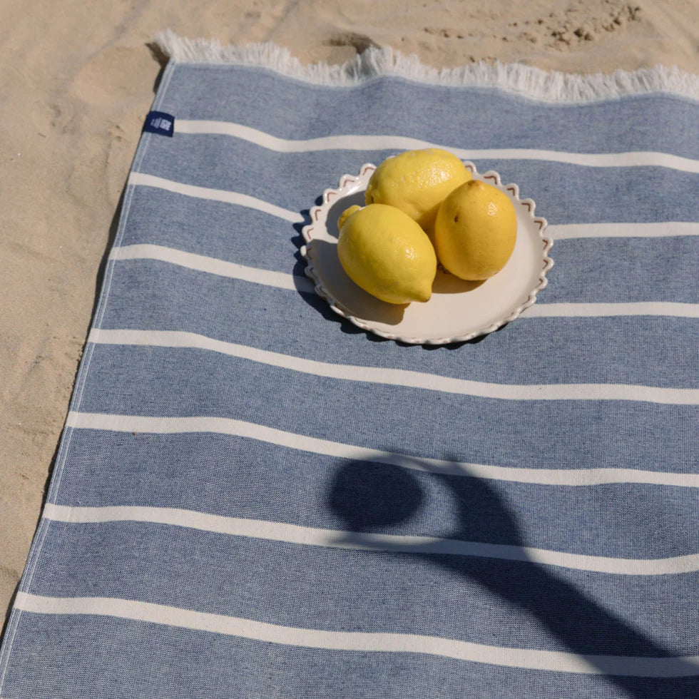 Torres Novas Belém Beach Towel - Blue