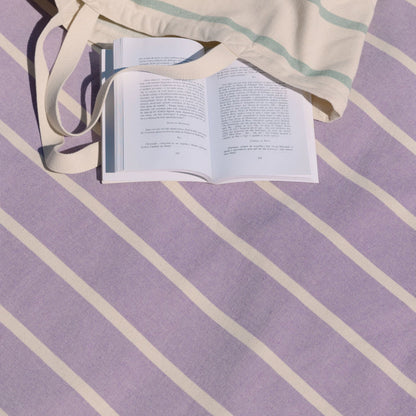 Torres Novas Belém Beach Towel - Lavender