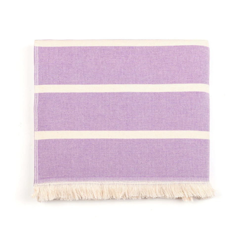 Torres Novas Belém Beach Towel - Lavender