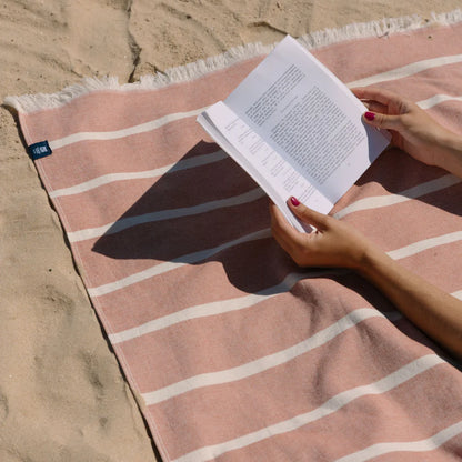 Torres Novas Belém Beach Towel - Terracotta