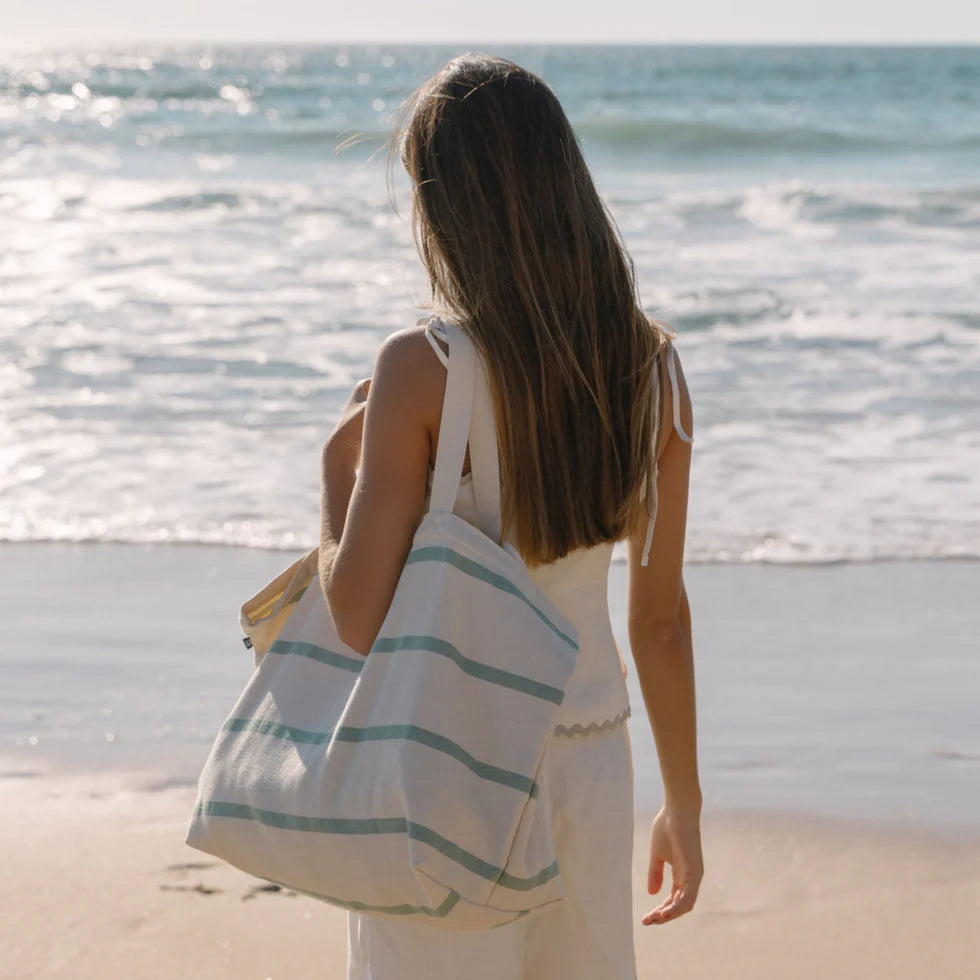 Torres Novas Boa-Nova Beach Bag - Green