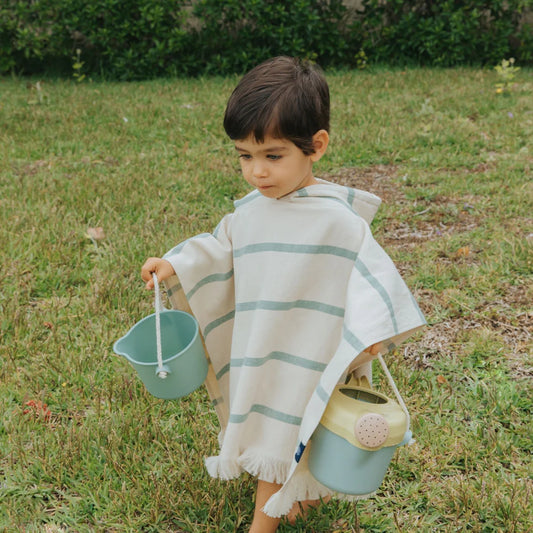 Torres Novas Boa-Nova Beach Poncho - Green