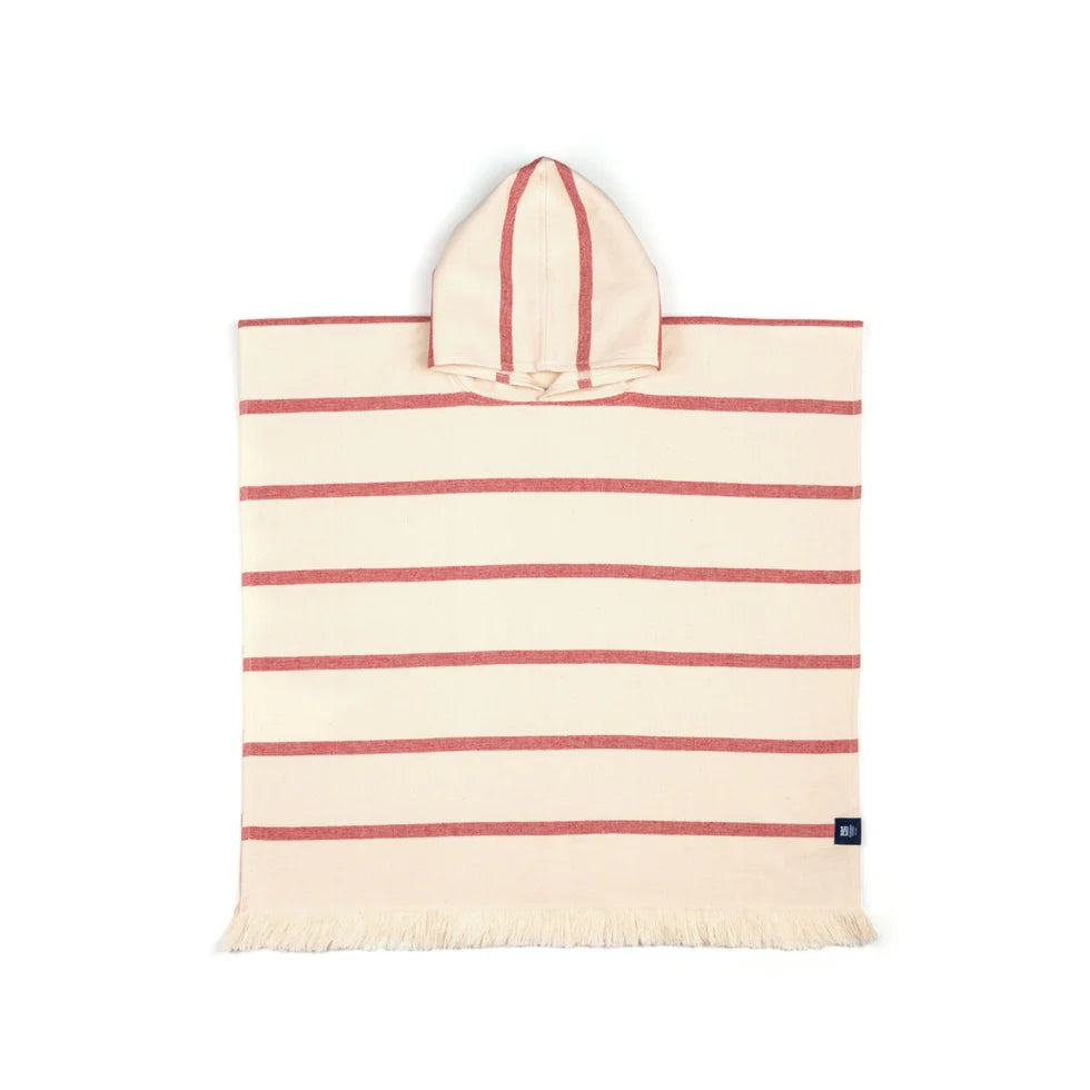 Torres Novas Boa-Nova Beach Poncho - Red