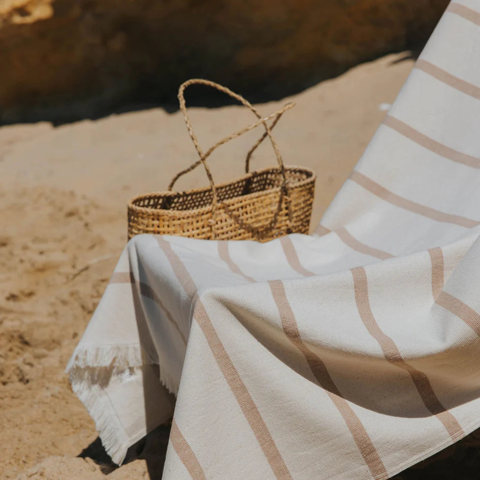 Torres Novas Boa-Nova Beach Towels - Beige
