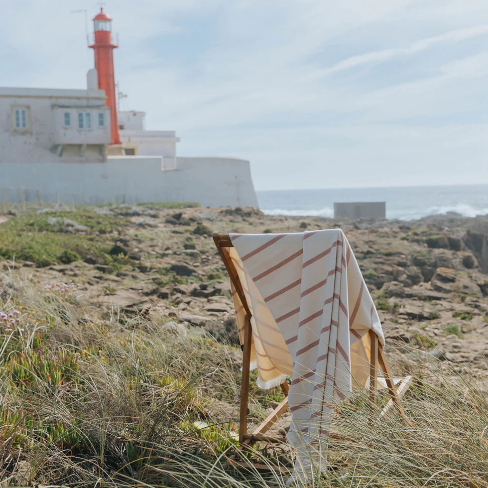 Torres Novas Boa-Nova Beach Towels - Terracotta