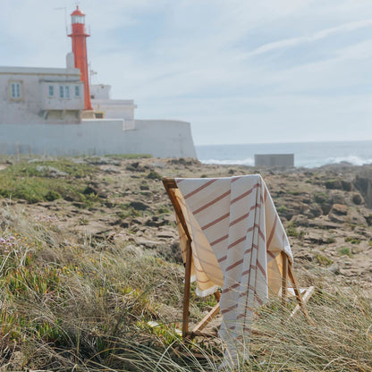 Torres Novas Boa-Nova Beach Towels - Terracotta