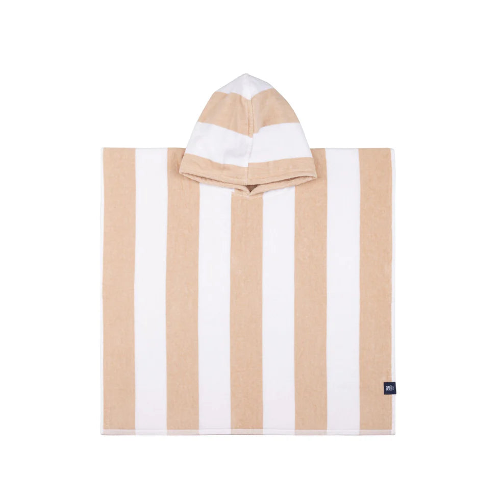 Torres Novas Gibalta Kids Beach Poncho - Beige