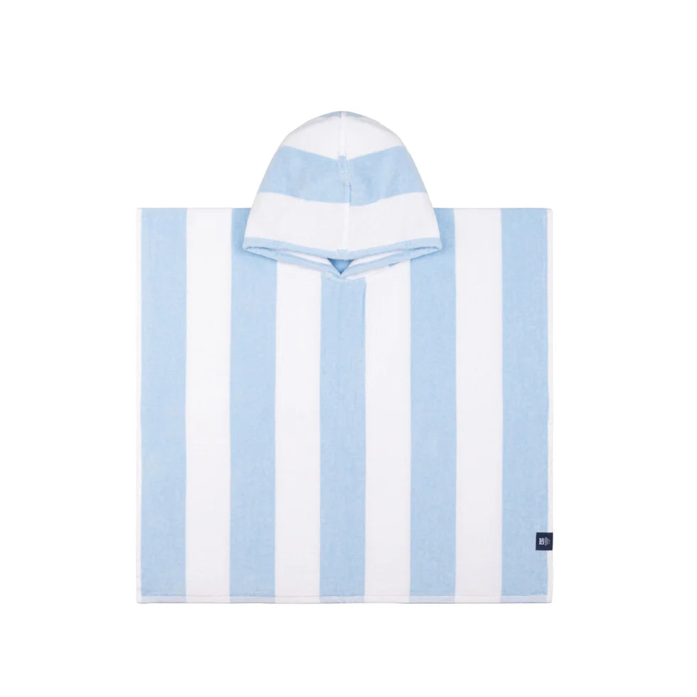 Torres Novas Gibalta Kids Beach Poncho - Blue Sky