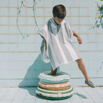 Torres Novas Gibalta Kids Beach Poncho - Grey