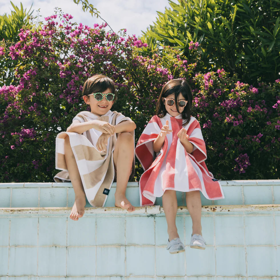 Torres Novas Gibalta Kids Beach Poncho - Pink