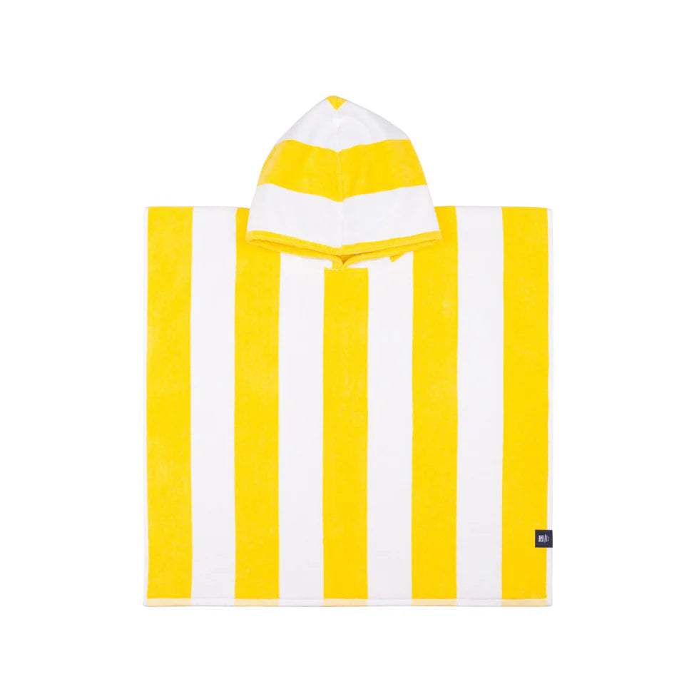Torres Novas Gibalta Kids Beach Poncho - Yellow