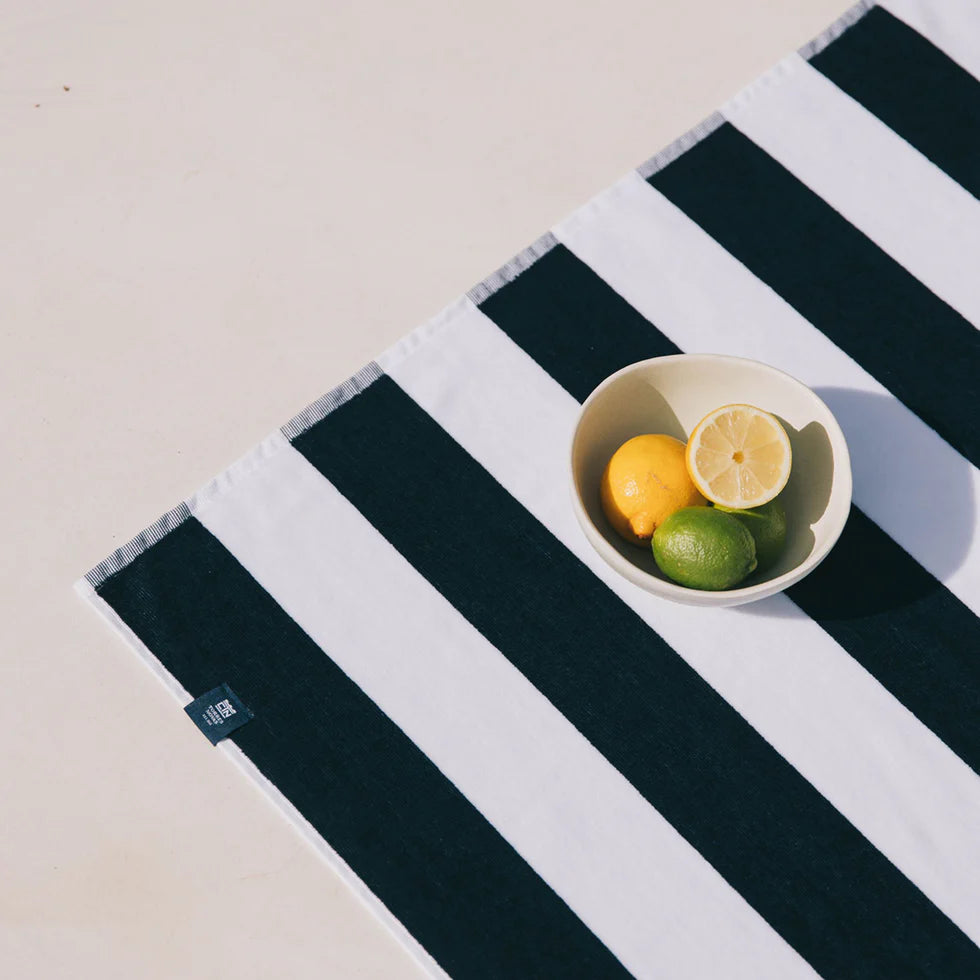 Torres Novas Gibalta Beach Towel - Navy Blue