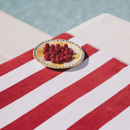 Torres Novas Gibalta Beach Towel - Red