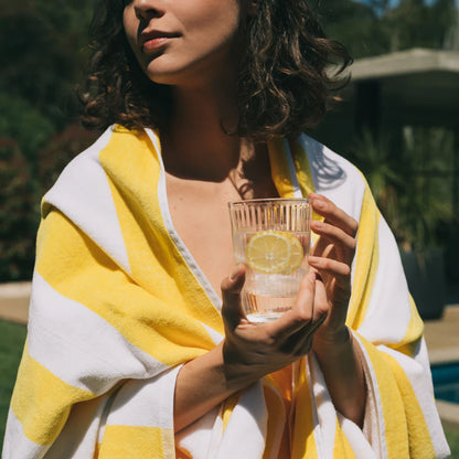 Torres Novas Gibalta Beach Towels - Yellow
