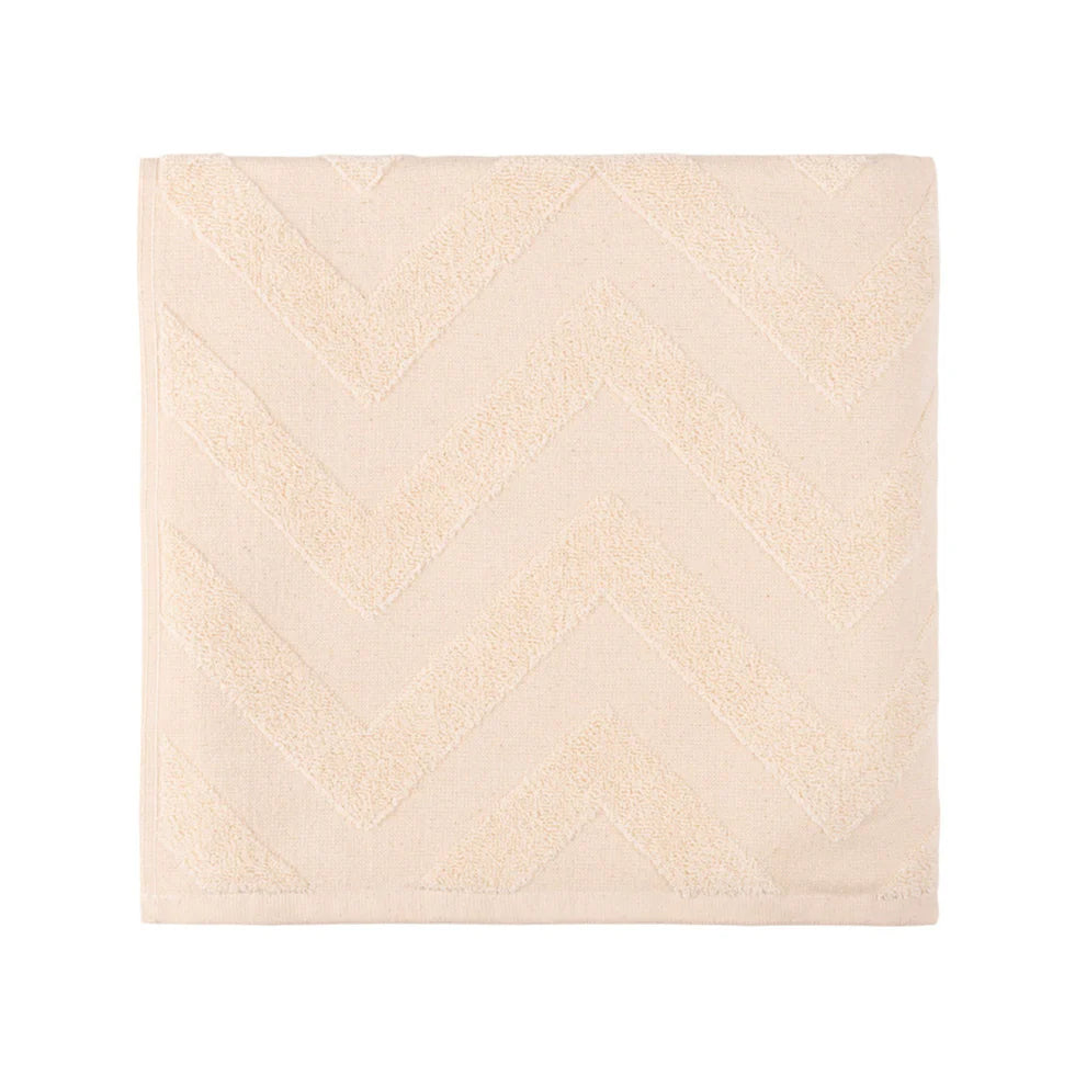 Torres Novas Mar Picado Beach Towel - Natural