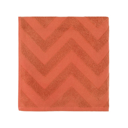 Torres Novas Mar Picado Beach Towel - Terracotta