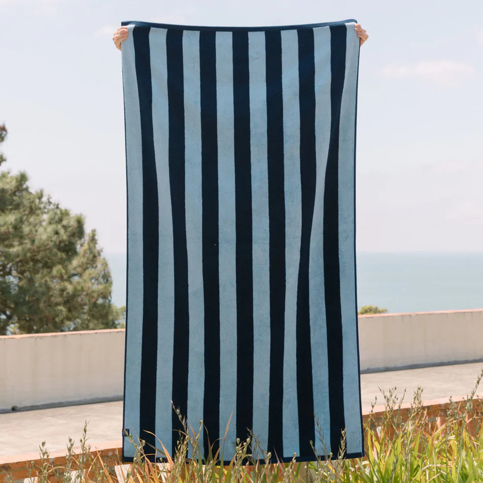 Torres Novas Pena Beach Towel - Navy Blue