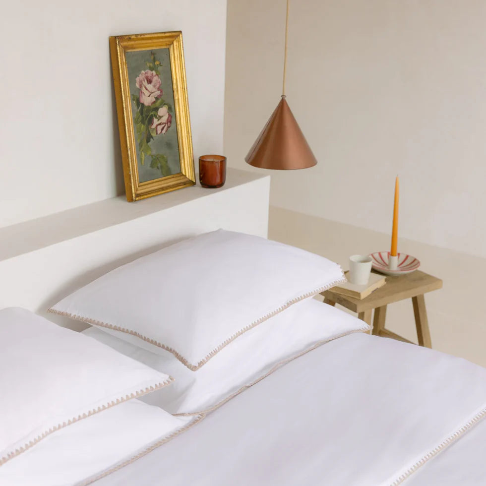 Torres Novas Cascais Duvet Cover & Bed Sheets - Beige