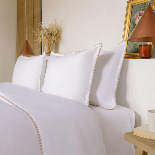 Torres Novas Cascais Duvet Cover & Bed Sheets - Beige