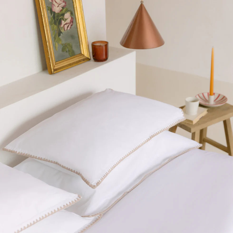 Torres Novas Cascais Duvet Cover & Bed Sheets - Beige