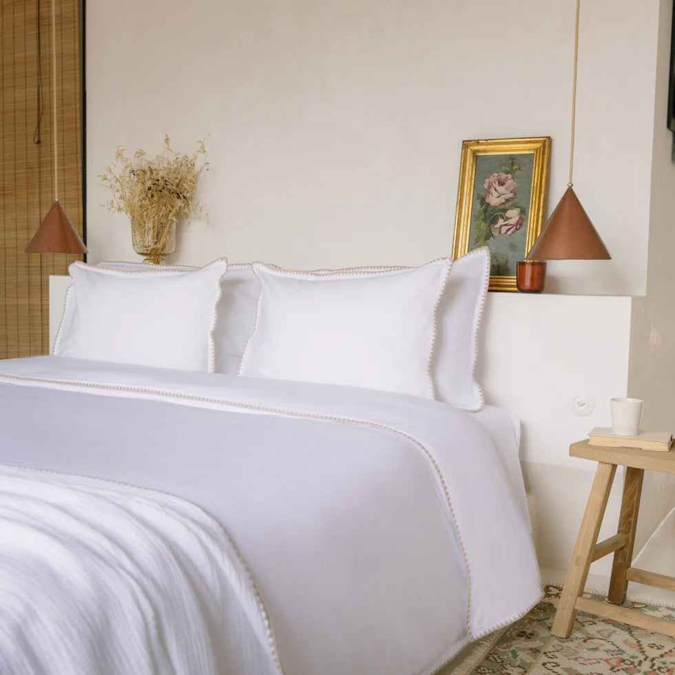 Torres Novas Cascais Duvet Cover & Bed Sheets - Beige
