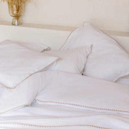 Torres Novas Cascais Duvet Cover & Bed Sheets - Beige
