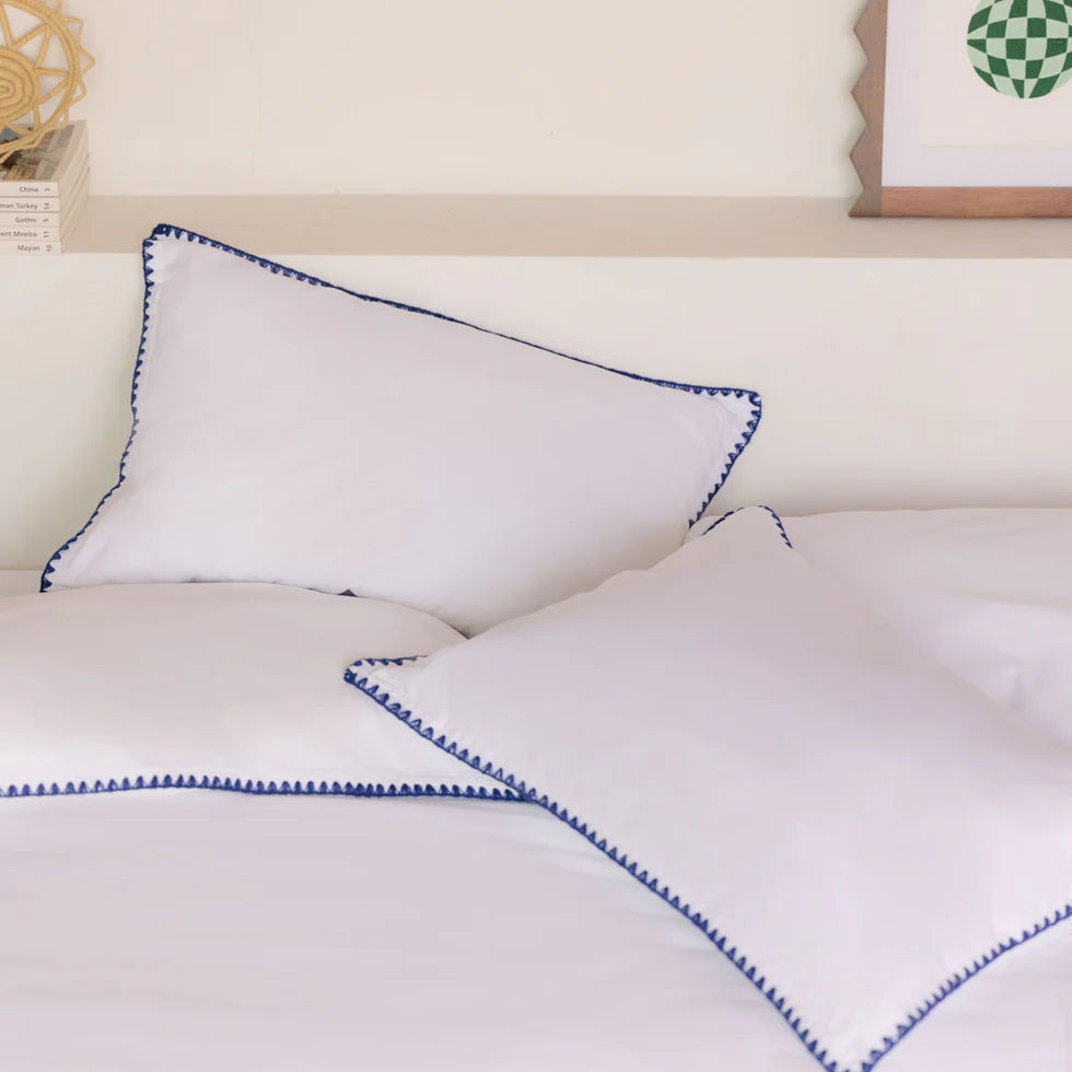 Torres Novas Cascais Duvet Cover & Bed Sheets - Blue