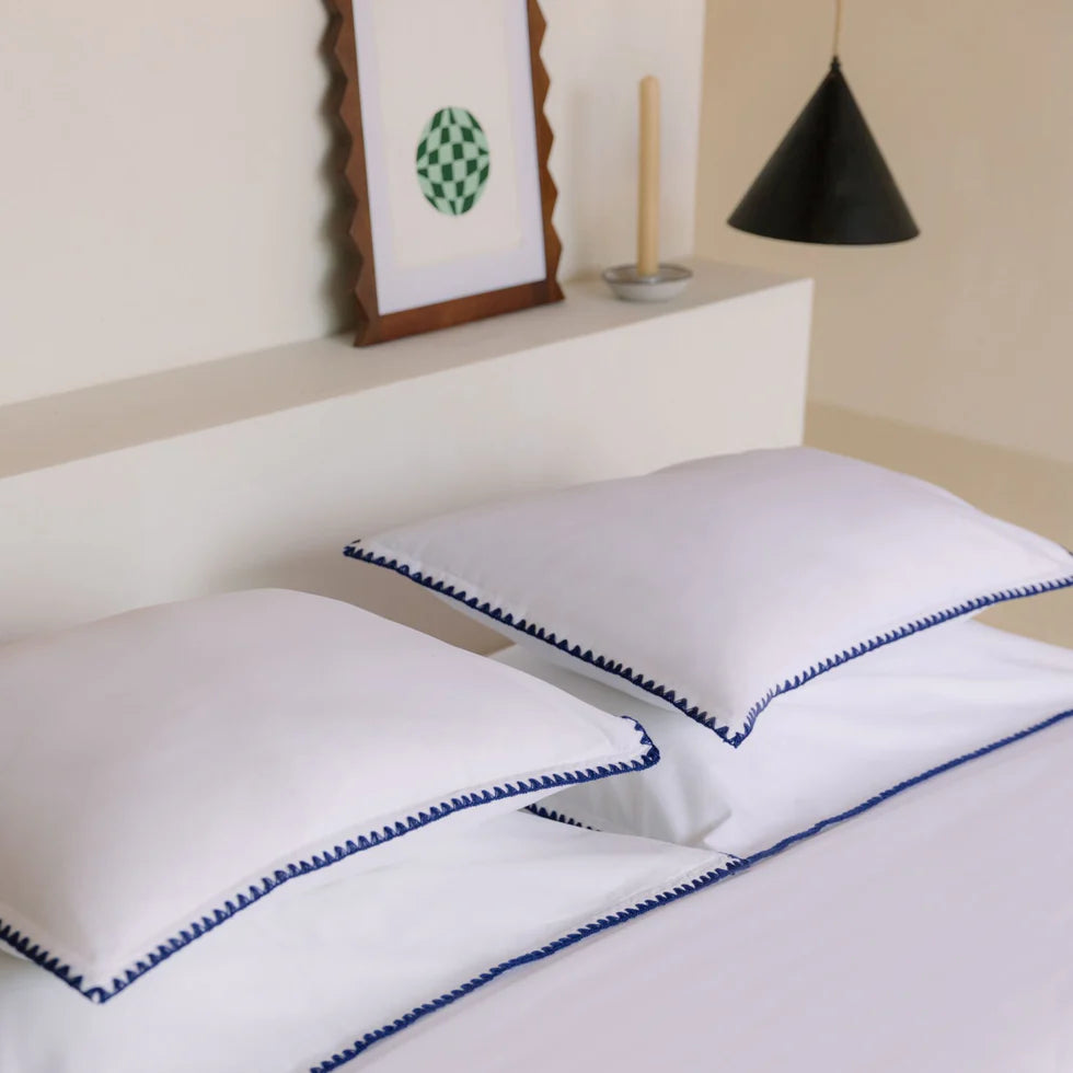 Torres Novas Cascais Duvet Cover & Bed Sheets - Blue