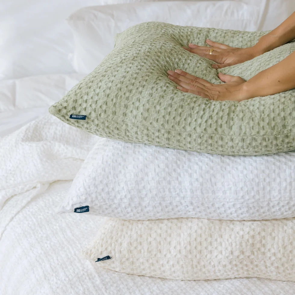 Torres Novas Santa Luzia Bedspread - Khaki Green