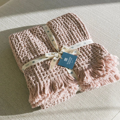 Torres Novas Santa Luzia Throw - Old Pink
