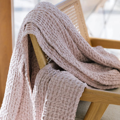 Torres Novas Santa Luzia Throw - Old Pink