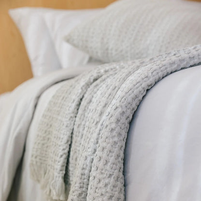 Torres Novas Santa Luzia Throw - Silver Grey