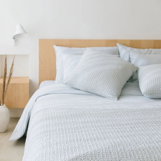 Torres Novas Santa Luzia Bedspread - Silver Grey