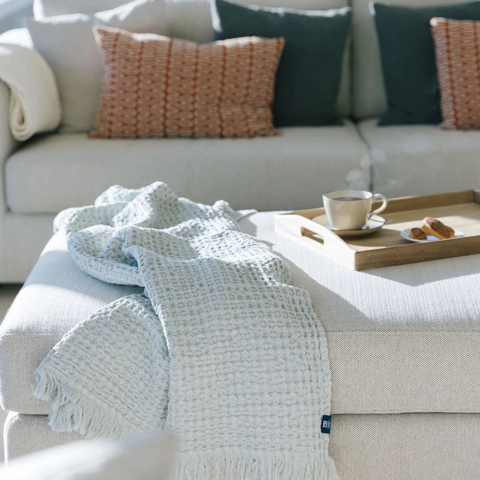 Torres Novas Santa Luzia Throw - Silver Grey