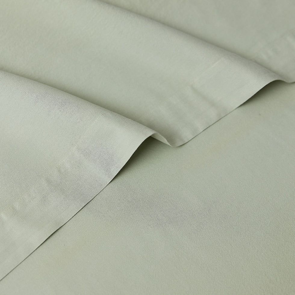 Torres Novas Tavira Duvet Cover & Bed Sheets - Khaki Green