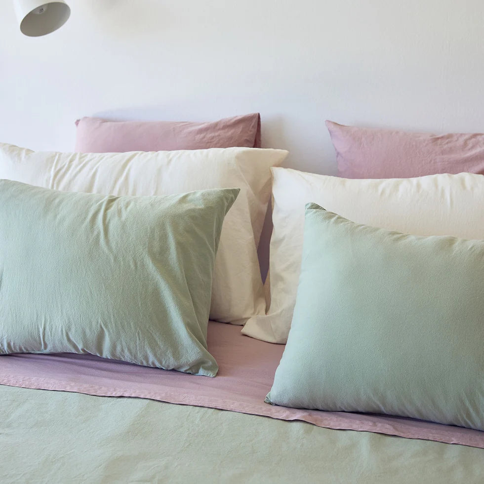 Torres Novas Tavira Duvet Cover & Bed Sheets - Khaki Green