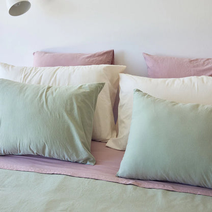 Torres Novas Tavira Duvet Cover & Bed Sheets - Khaki Green
