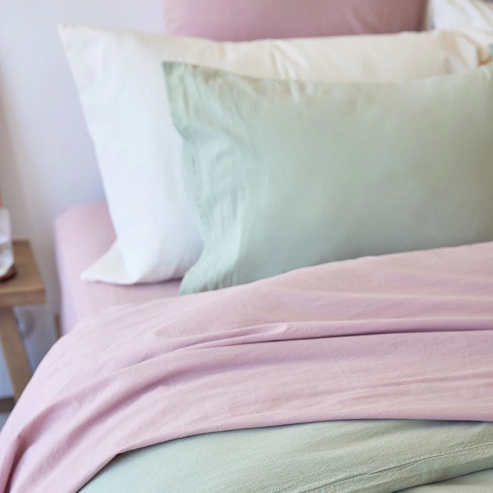 Torres Novas Tavira Duvet Cover & Bed Sheets - Khaki Green