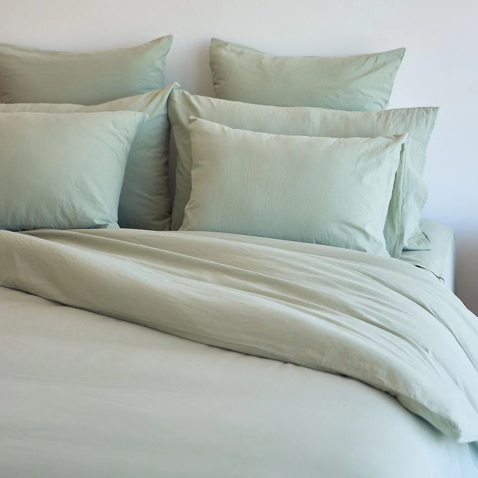 Torres Novas Tavira Duvet Cover & Bed Sheets - Khaki Green