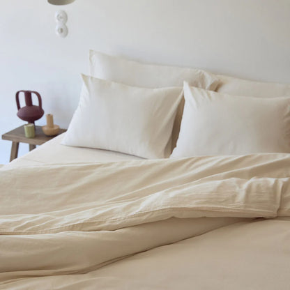 Torres Novas Tavira Duvet Cover & Bed Sheets - Natural