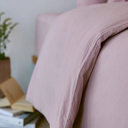 Torres Novas Tavira Duvet Cover & Bed Sheets - Old Pink