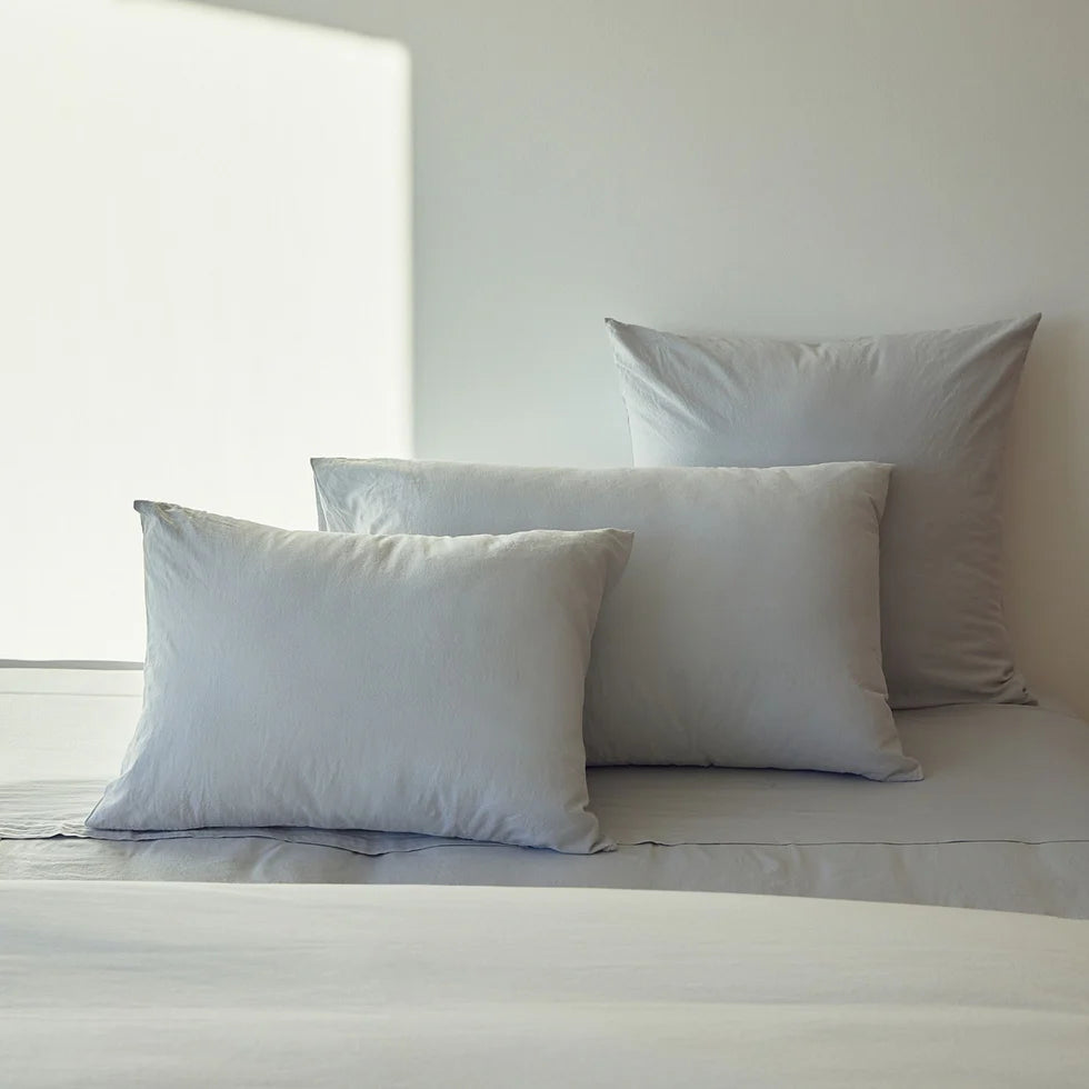 Torres Novas Tavira Duvet Cover & Bed Sheets - Silver Grey