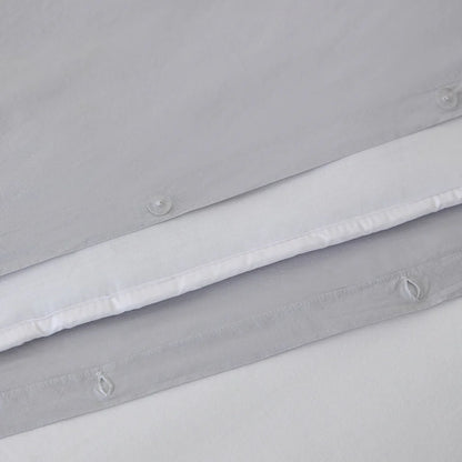 Torres Novas Tavira Duvet Cover & Bed Sheets - Silver Grey