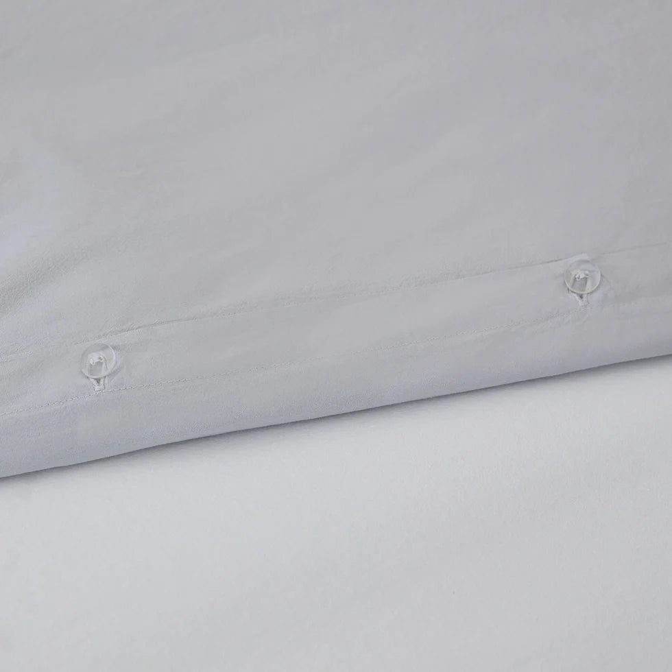 Torres Novas Tavira Duvet Cover & Bed Sheets - Silver Grey